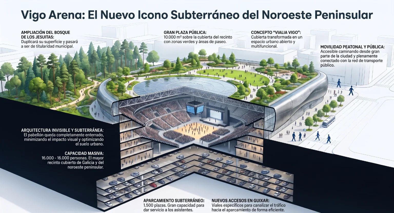 Vigo Arena en Teis y su impacto en el precio de la vivienda del barrio